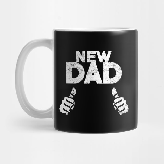 New Dad Pregnancy Announcement Funny Men design Fathers Day by Blue Zebra